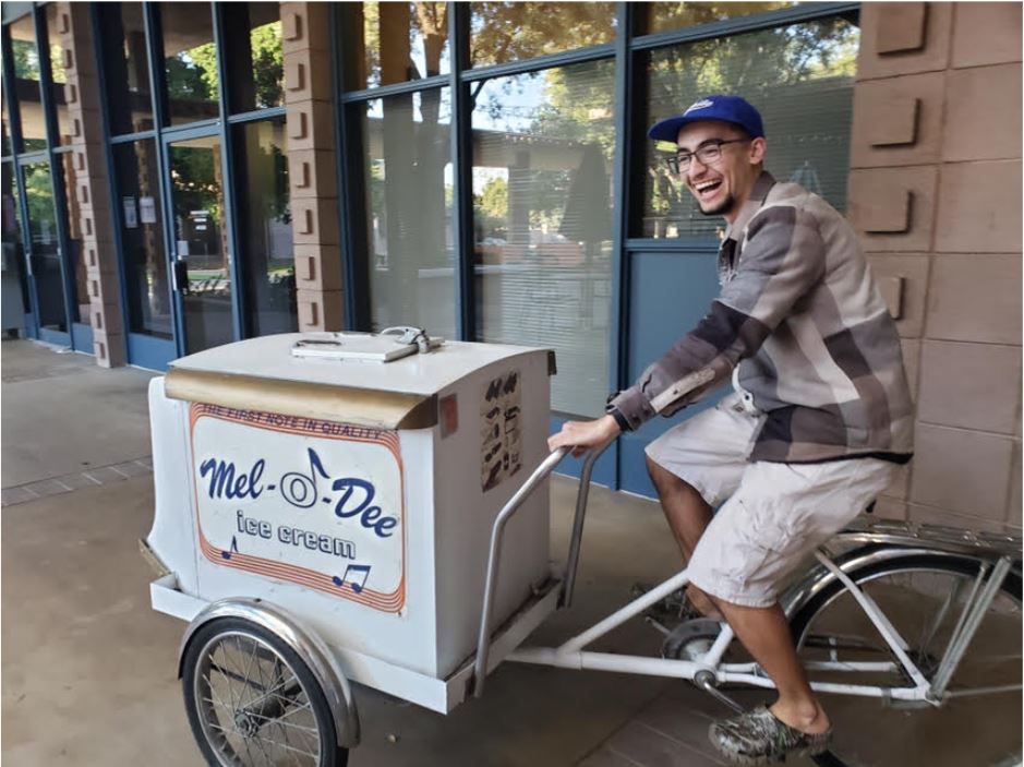 Liking and Biking Ice Cream | Admission and Financial Aid Blog