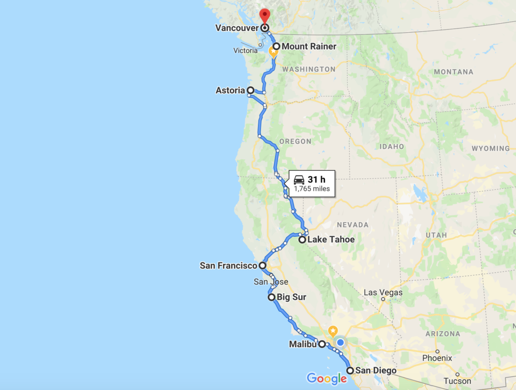 Adventures Not That Close To Home: San Diego to Vancouver by Car ...